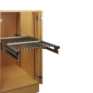 Perforails and height adjustable telescopic runners