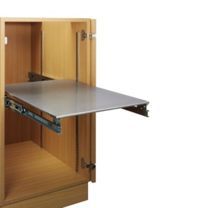 Perforails and height adjustable telescopic runners