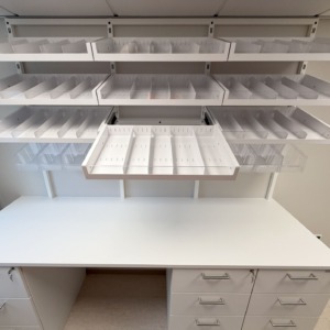 MedicStorage hyllyjärjestelmät sairaala-apteekkeihin