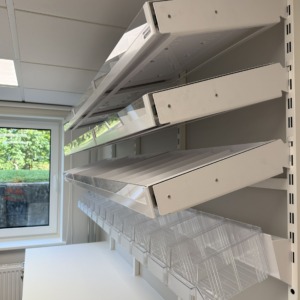MedicStorage hyllyjärjestelmät sairaala-apteekkeihin