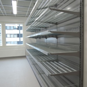 StockShelf sairaalan pientarvikehyllyt