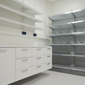 StockShelf sairaalan pientarvikehyllyt