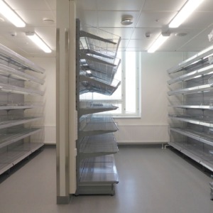 StockShelf sairaalan pientarvikehyllyt